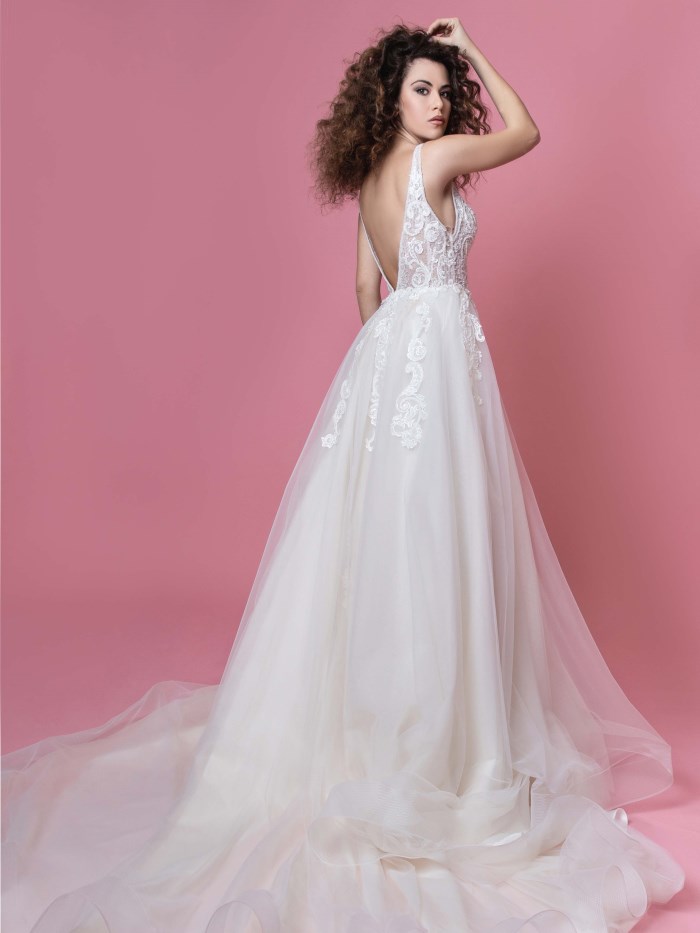 Abito da sposa in Tulle  - E010 